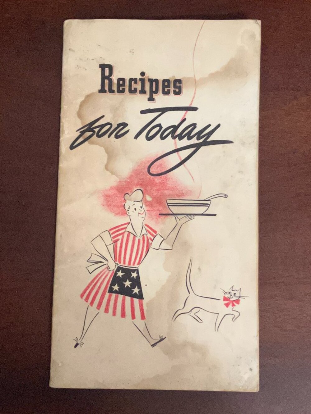 Vintage 1943 Recipes for Today WWII Era Wartime Booklet by General Foods
